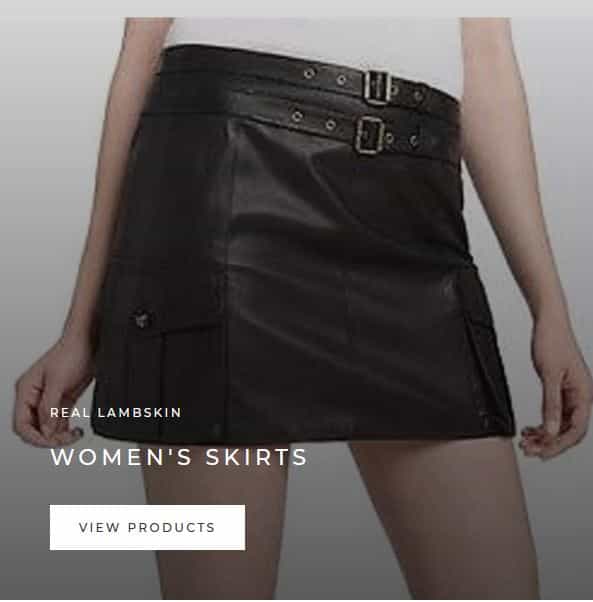 Women's Leather Skirts