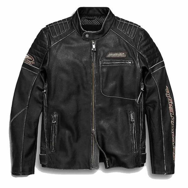 H-D Men's Screamin' Eagle Leather Jacket