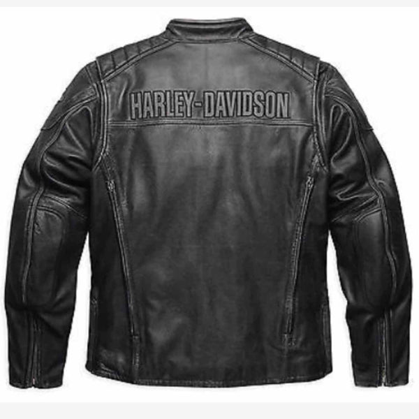 Harley Davidson Men's Midway Motorcycle Leather Jack