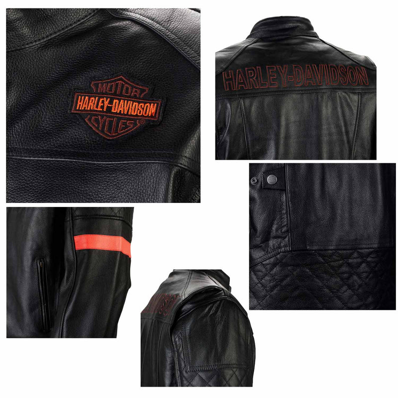 Harley Davidson Men's Motorcycle Leather Jacket